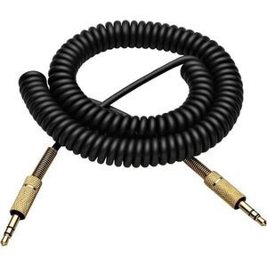 Универсальный аудиокабель 3.5 мм ​Black, Цвет: Черный