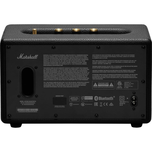 Колонка Marshall ACTON II Black, Цвет: Черный, изображение 3