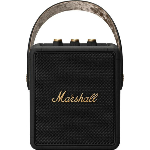 Колонка Marshall STOCKWELL II Black and brass, Цвет: Черный/латунь