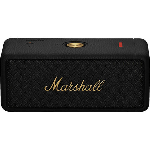 Колонка Marshall EMBERTON II Black and brass, Цвет: Черный/латунь