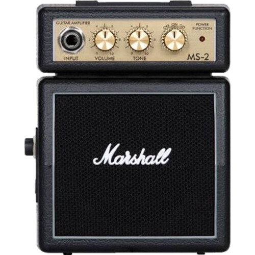 Комбоусилитель Marshall MS-2 Black, Цвет: Черный