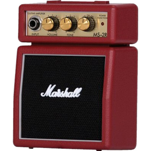Комбоусилитель Marshall MS-2 Red, Цвет: Красный, изображение 3