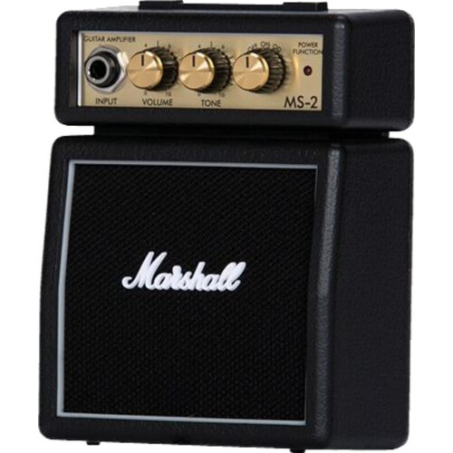 Комбоусилитель Marshall MS-2 Black, Цвет: Черный, изображение 3