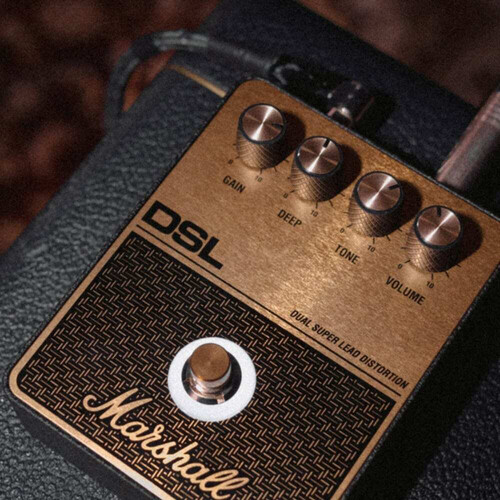 Гитарная педаль Marshall DSL OVERDRIVE, изображение 2