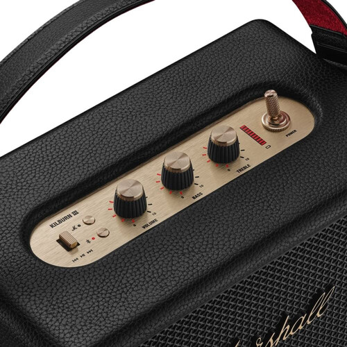 Колонка Marshall KILBURN III Black and brass, Цвет: Черный/латунь, изображение 3