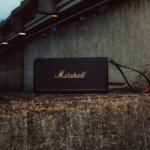 Колонка Marshall MIDDLETON II Black and brass, Цвет: Черный/латунь, изображение 4