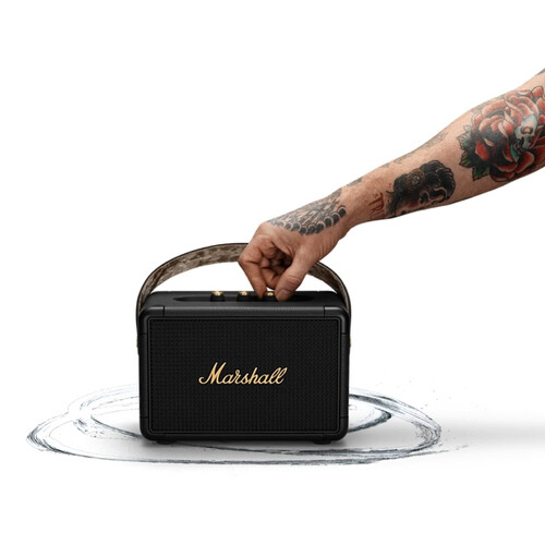 Колонка Marshall KILBURN II Black and brass, Цвет: Черный/латунь, изображение 5