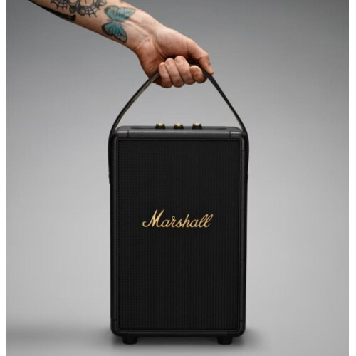 Колонка Marshall TUFTON Black and brass, Цвет: Черный/латунь, изображение 4