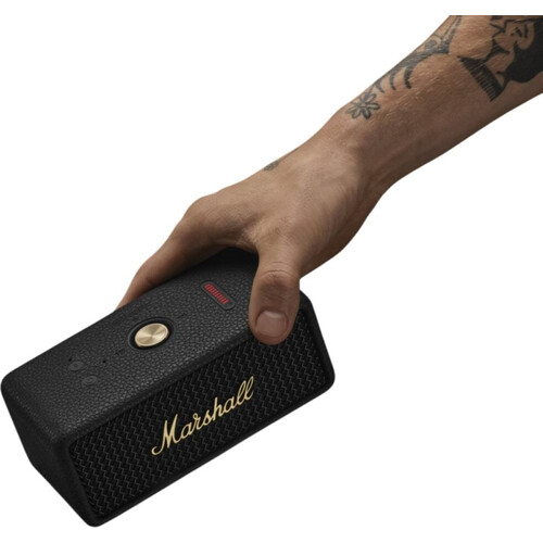Колонка Marshall EMBERTON III Black and brass, Цвет: Черный/латунь, изображение 6