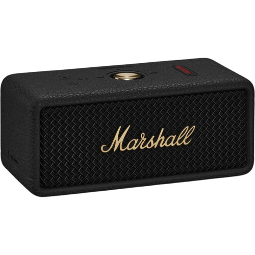 Колонка Marshall EMBERTON III Black and brass, Цвет: Черный/латунь