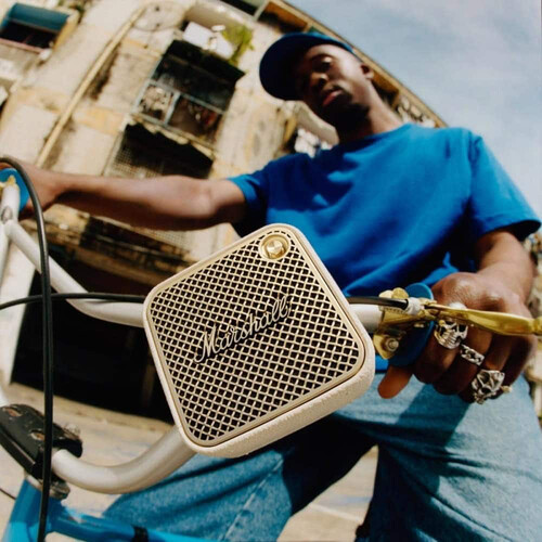 Колонка Marshall WILLEN II Black and brass - Уцененный товар, изображение 5