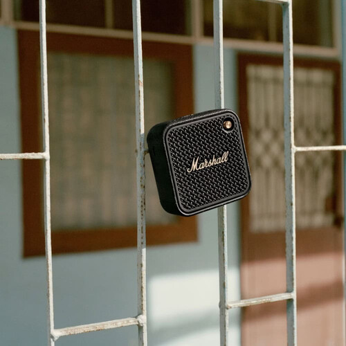 Колонка Marshall WILLEN II Black and brass - Уцененный товар, изображение 7