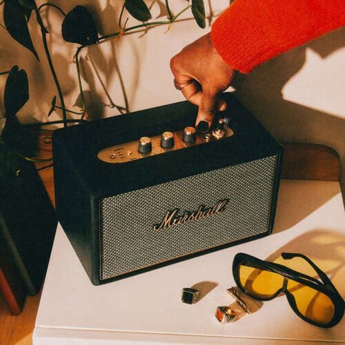 Колонка Marshall ACTON IV Black, Цвет: Черный, изображение 4