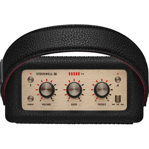 Колонка Marshall STOCKWELL III Black and brass, Цвет: Черный/латунь, изображение 3