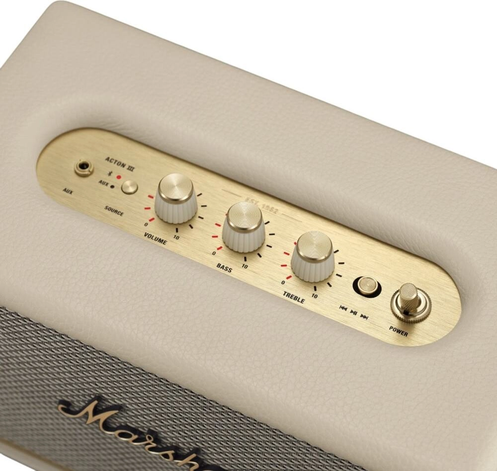 Колонка Marshall ACTON III Cream - Покупайте в официальном