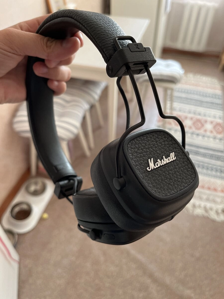 Наушники Marshall MAJOR V Black - Покупайте в официальном интернет