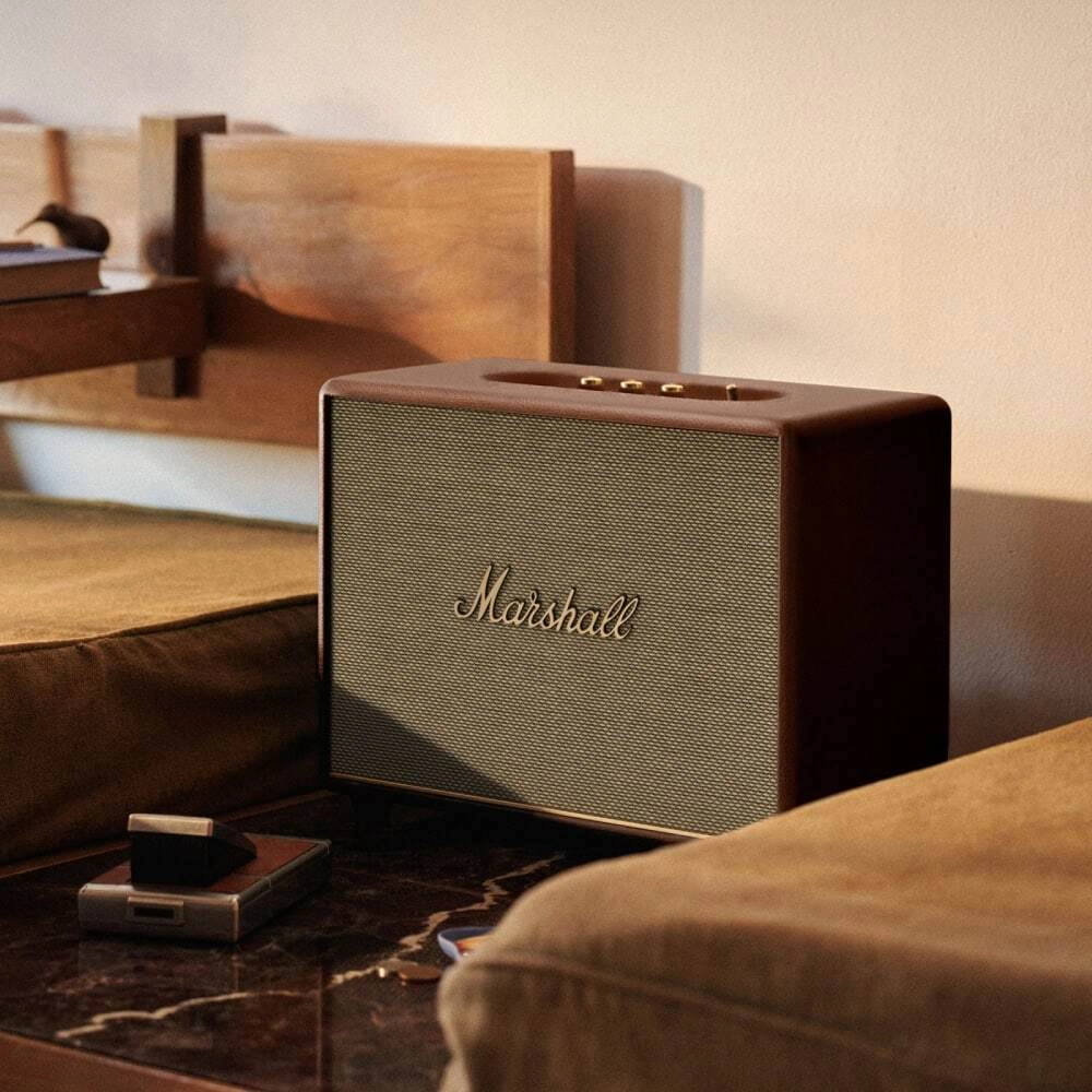 【ほぼ新品】Marshall WOBURN III Колонка Marshall WOBURN III Brown - Покупайте в официальном