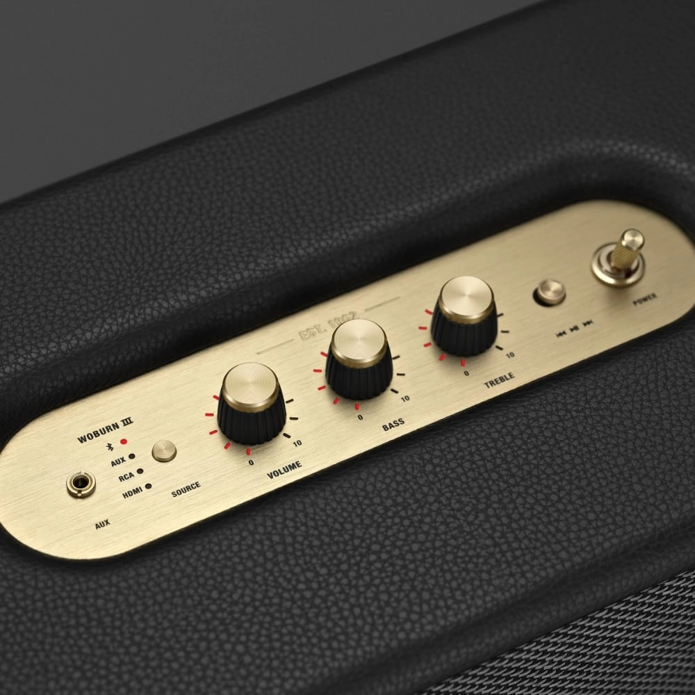 Колонка Marshall WOBURN III Black - Покупайте в официальном